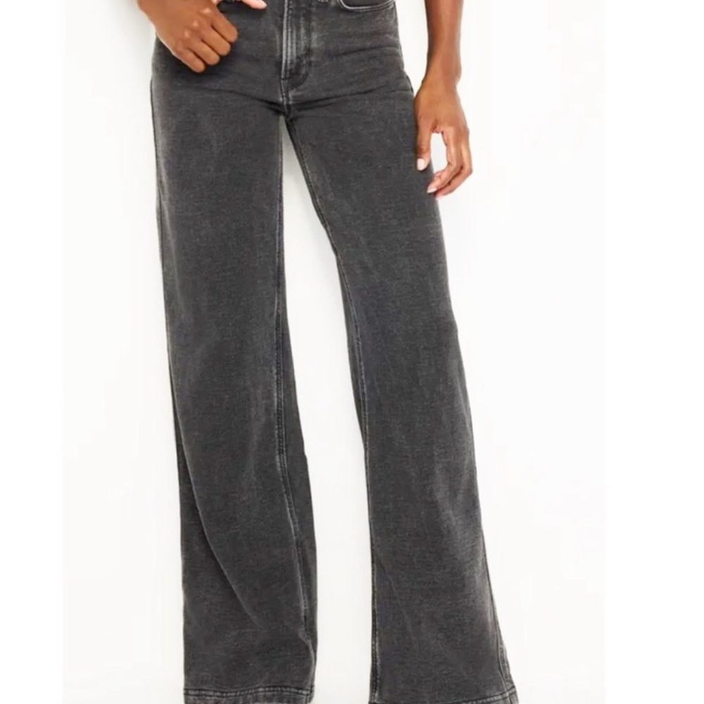 Good American Jeanius Good Skate Cotton Pants